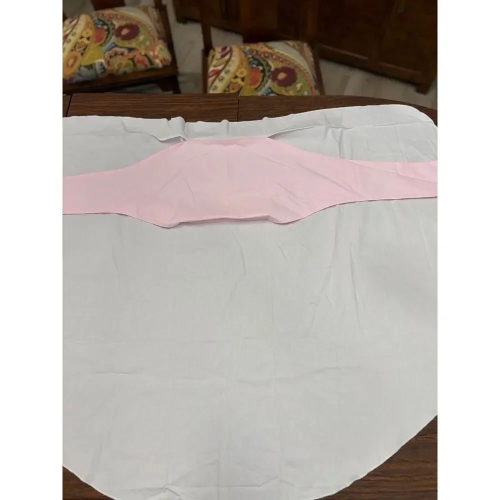 The Beaufort Bonnet Company Pink And White Bow Swaddle NEW With Tags